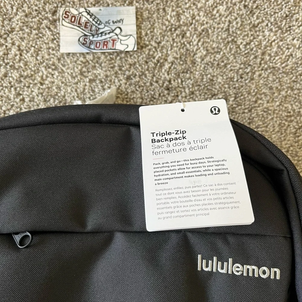 lululemon athletica Black Men's Backpack
